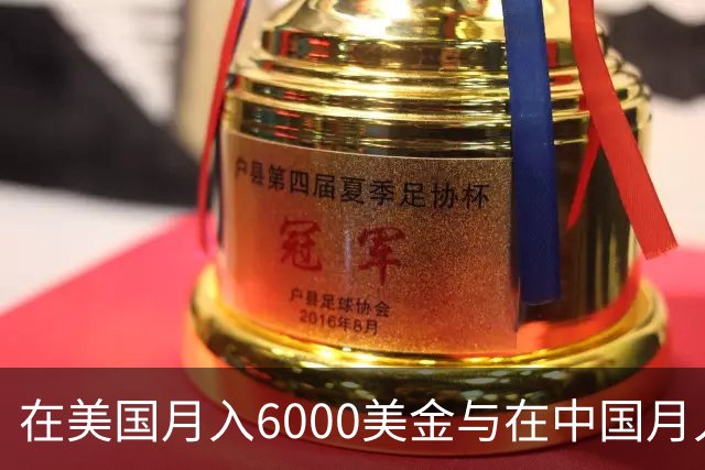 在美国月入6000美金与在中国月入6000元，哪一个生活水平更高？