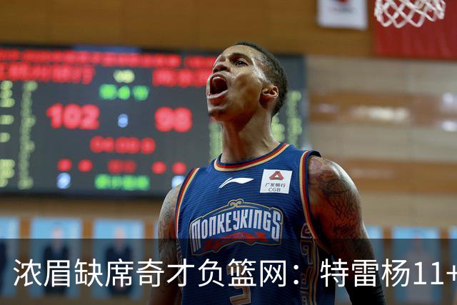 浓眉缺席奇才负篮网：特雷杨11+11+8失误 波特22分压状元14分